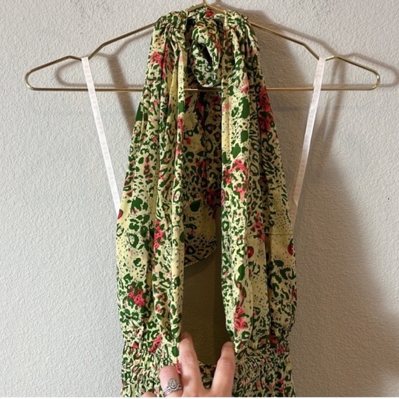 NWT RAGA Kochi Open Back Halter Maxi Dress Size Size X-Small - Picture 4 of 9